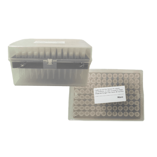 Puntas 200ul,10 racks 96 puntas (960 puntas) esteril, filtro, baja ret