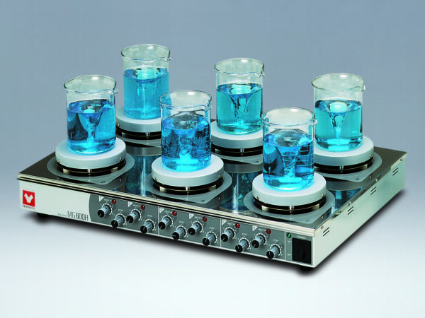 Agitador magnético con placa calefactora MG600H Yamato