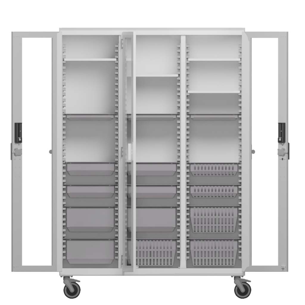 Gabinete de Procedimientos 3 bahias Serie G (2 divisiones configurable)