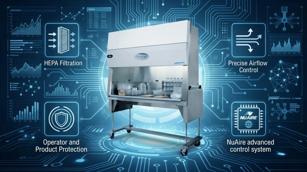 Guía de Selección de Gabinetes de Bioseguridad Nuaire: Criterios de Contención y Flujo de Aire en Laboratorios