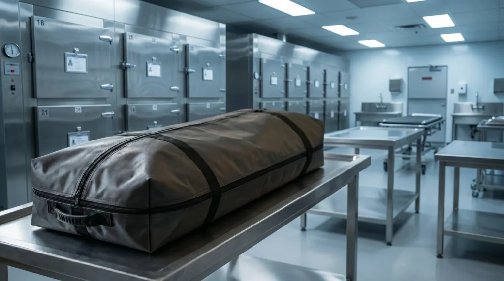 Guía de Selección de Bolsas de Mortaja y Suministros Mortuorios Hospitalarios: Criterios de Bioseguridad y Gestión Forense
