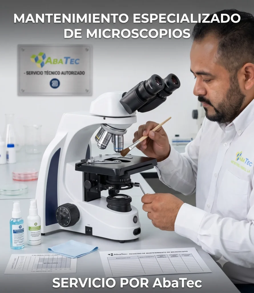 Mantenimiento de Microscopio